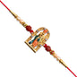 Ram Darbar Rakhi With Rudraksha  Decorative Frame