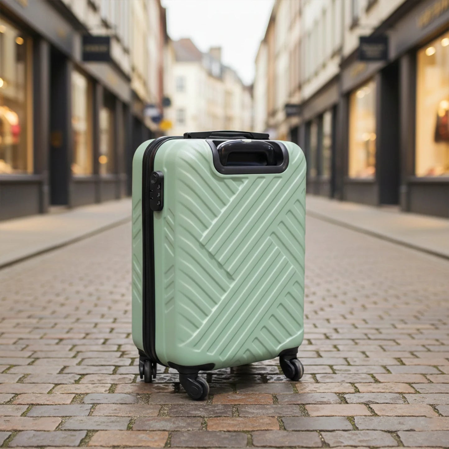 Big 3 In 1 Luggage With Wheels Travel Suitcases Set (4 Pcs Set  Different Size)