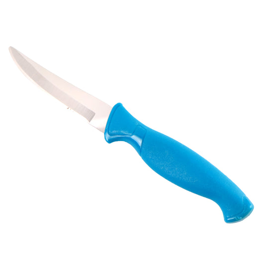 Heavy-duty Stainless Steel Kitchen Knife With Ergonomic Handle (1 Pc)