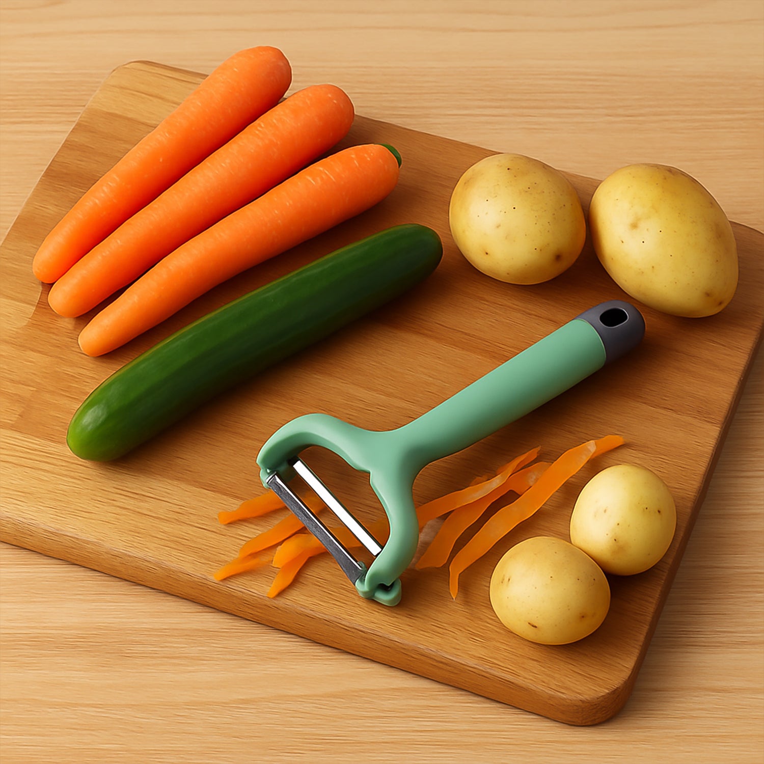 Apex Premium Ergonomic Vegetable Fruit Peeler (1 Pc)