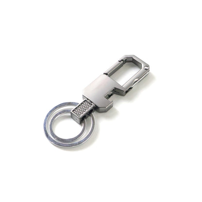 Premium Metal Key Holder With Secure And Stylish Keychain (1 Pc)