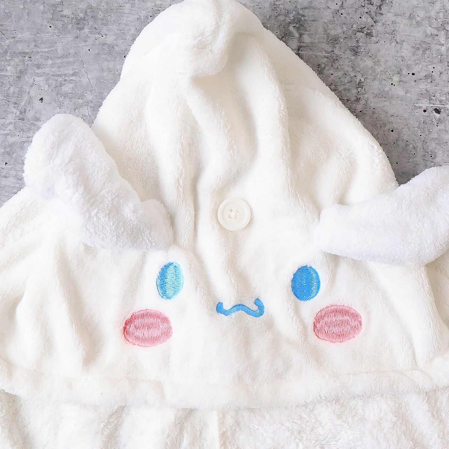 Premium Soft Microfiber Hair Drying Towel Wrap With Button (1 Pc)