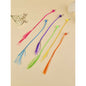 Kids Hair Braid Extensions with Clips | Fun Party Hair Accessories Pack of 6 (Color may vary)