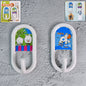 Multipurpose Strong   Hook Self-adhesive Hooks (2 Pc Set)