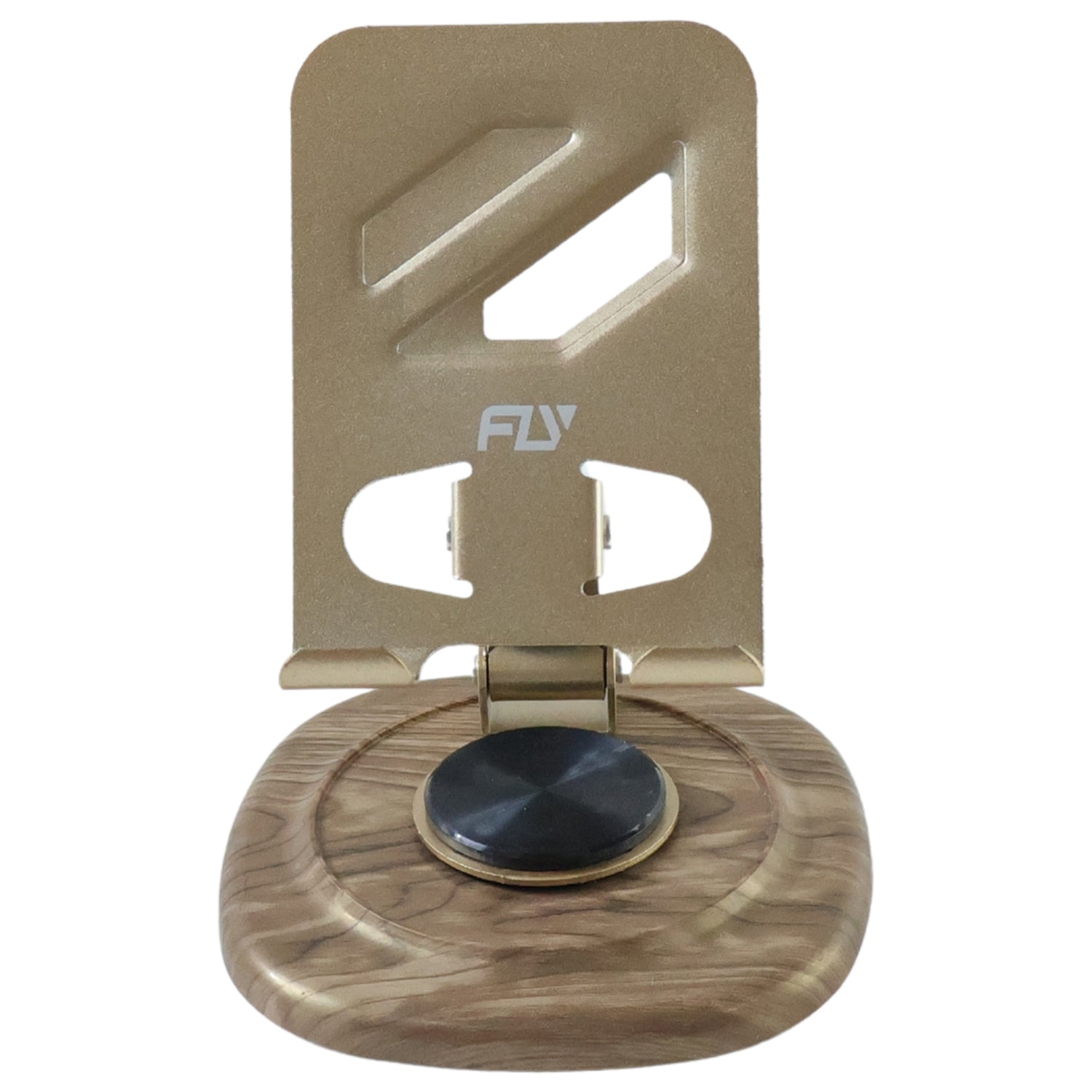 Adjustable Metal Desk Phone Stand With Plastic Base (1 Pc)