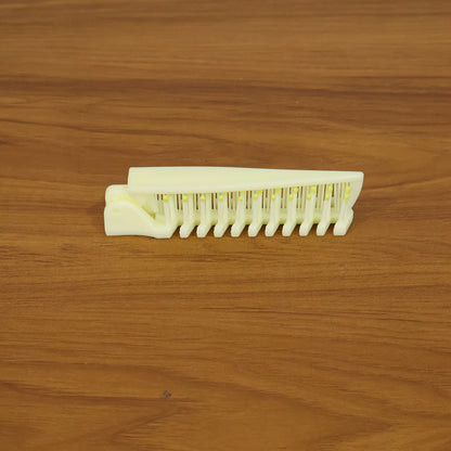 2 In 1 Foldable Hair Comb With Brush (1 Pc)