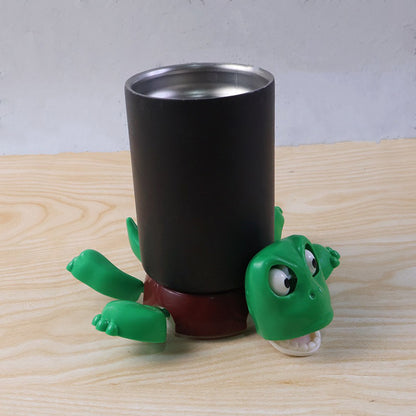 Cute Plastic Turtle Cup Coaster (1 Pc)
