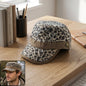 Stylish Leopard Print Military Style Cap (1 Pc)