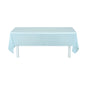 Waterproof Disposable Plastic Table Cover 137  183 Cm