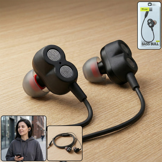High Bass Stereo Sound Wired In Ear Earphones (1 Pc)