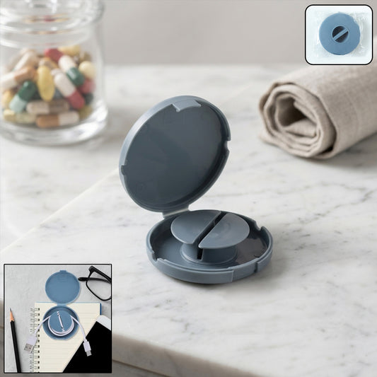 Compact Plastic Cable Organizer Case (1 Pc)