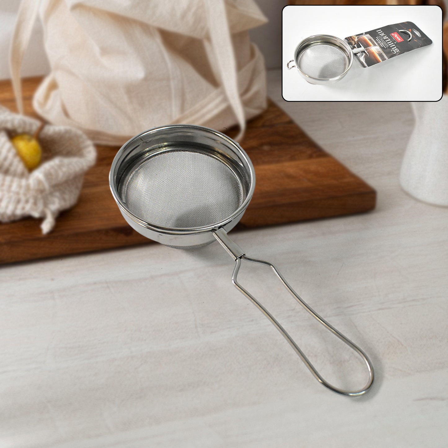 Apex Morning Stainless Steel Tea And Coffee Strainer
