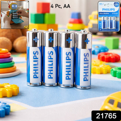 Aa Size Ultra Alkaline Batteries (4 Pc)