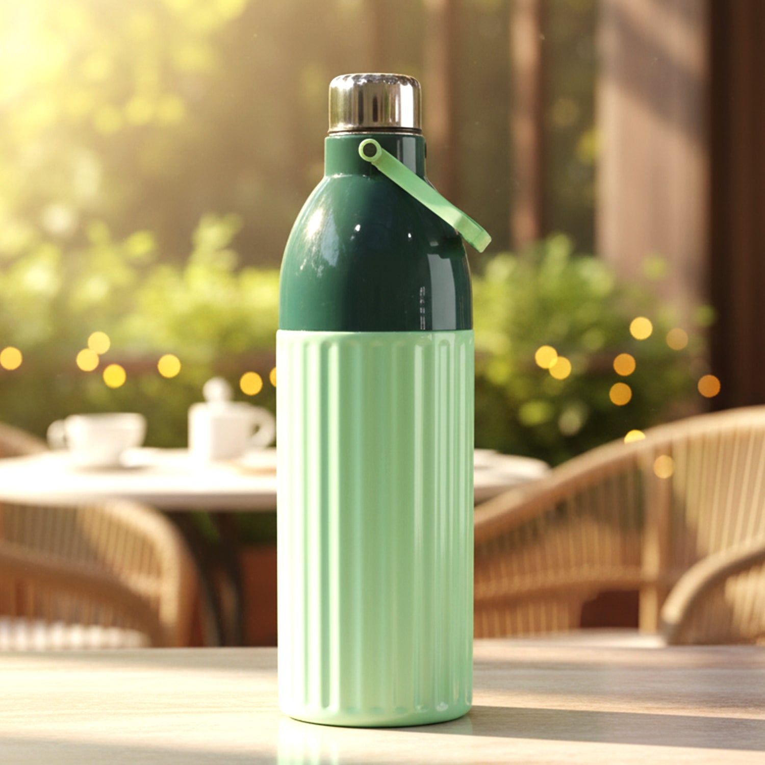 Plastic 1700 Ml Approx Premium Insulated Water Bottle (1 Pc)