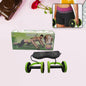 7246 Professional Fitness Imported Ab Builder Ab Care Xtreme Fitness  Resistance Exerciser Resistance Tube Ab Slimmer Rope Exerciser Body Building Home Gym Trainer For Both Men  Women (1 Pc)