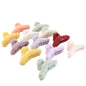 Premium Soft Fur Coated Hair Clutcher Clip Set (12 Pc)