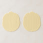 Silicone Leaf Design Coaster Set (2 Pc)
