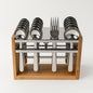 Apex Premium Stainless Steel Cutlery Set (24 Pc)