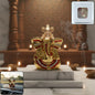 Golden Lord Ganesha Idol Decorative Showpiece (1 Pc)