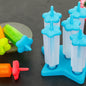 Plastic Ice Cream Molds With Lid (1 Set  6 Pc)