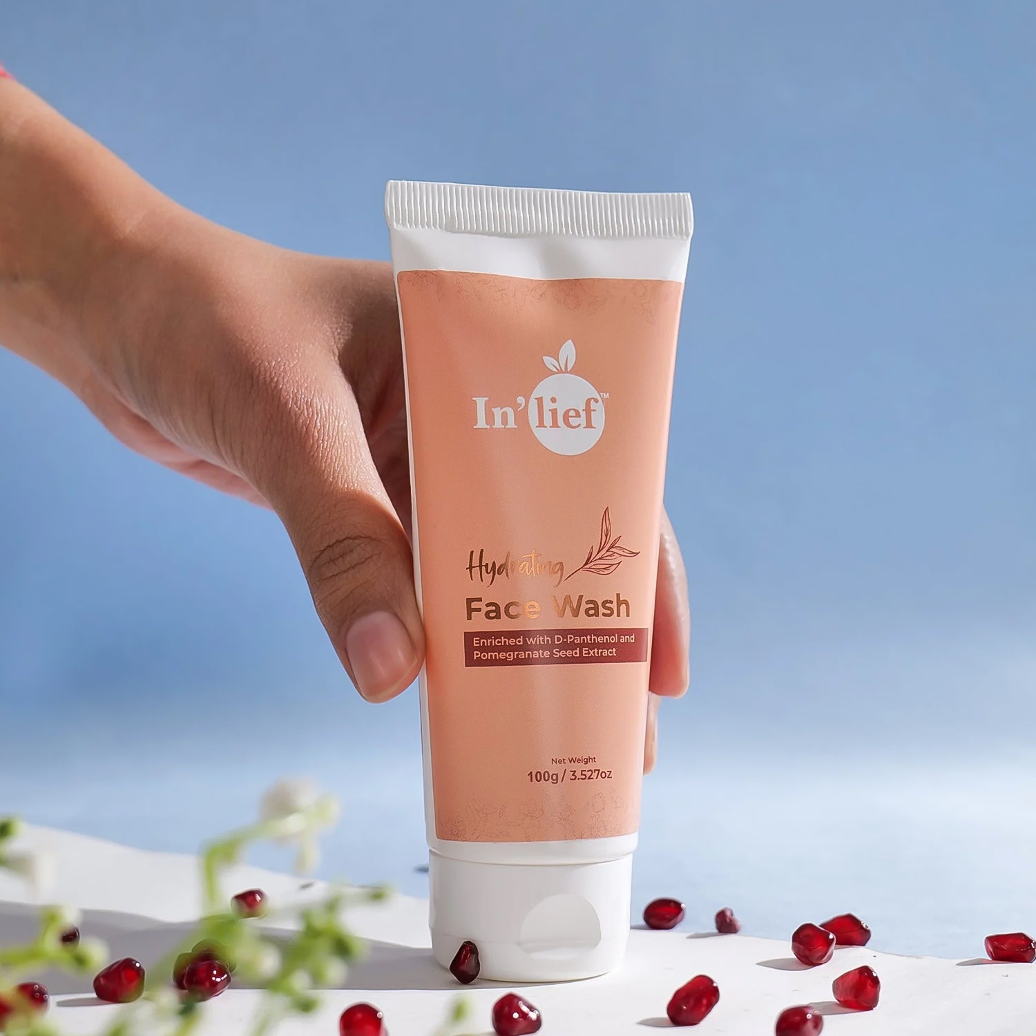 Inlief Deep Hydrating  Refreshing Face Wash (1 Pc  100 Gm)