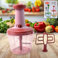 Apex  Quba Push Chopper With Stainless Steel Blades (1000ml)