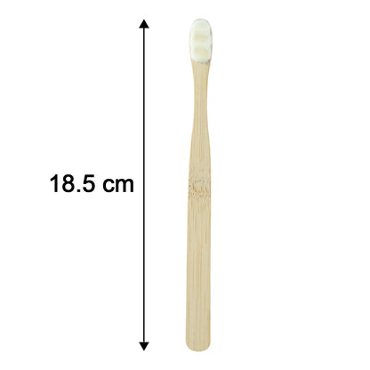 Eco Friendly Wooden Bamboo Toothbrush With Protective Travel Case 1 Pc