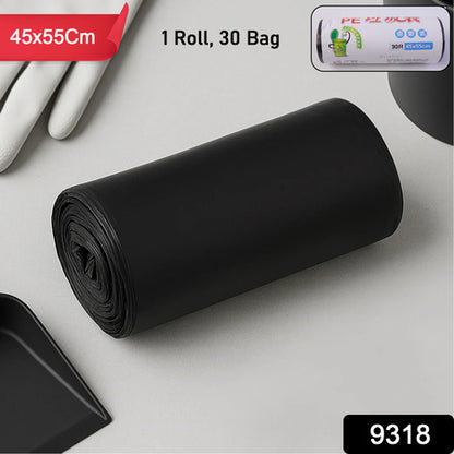Heavy Duty Garbage Bags Roll (1 Roll 30 Bag 45x55 Cm)