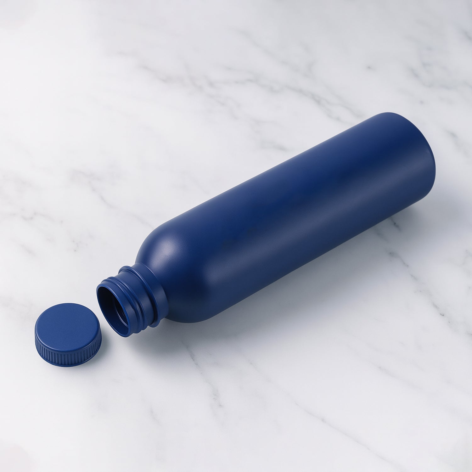 Premium Reusable Water Bottle With Screw Cap (500ml  1 Pc)