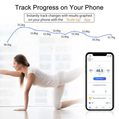 6326 Bluetooth Body Fat Scale Digital Smart Body Weight Scale Ios And Android App To Manage Body Weight Body Fat Water Muscle Mass Bmi Bmr Bone Mass And Visceral Fat With Bmi Scale