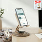 Adjustable Metal Desk Phone Stand With Plastic Base (1 Pc)