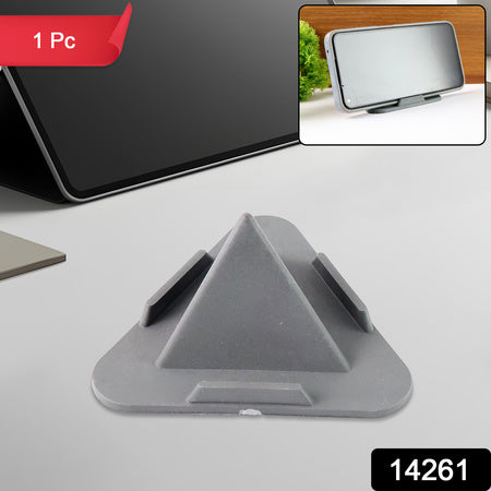 Pyramid Grey Mobile Stand With 3 Different Inclined Angles
