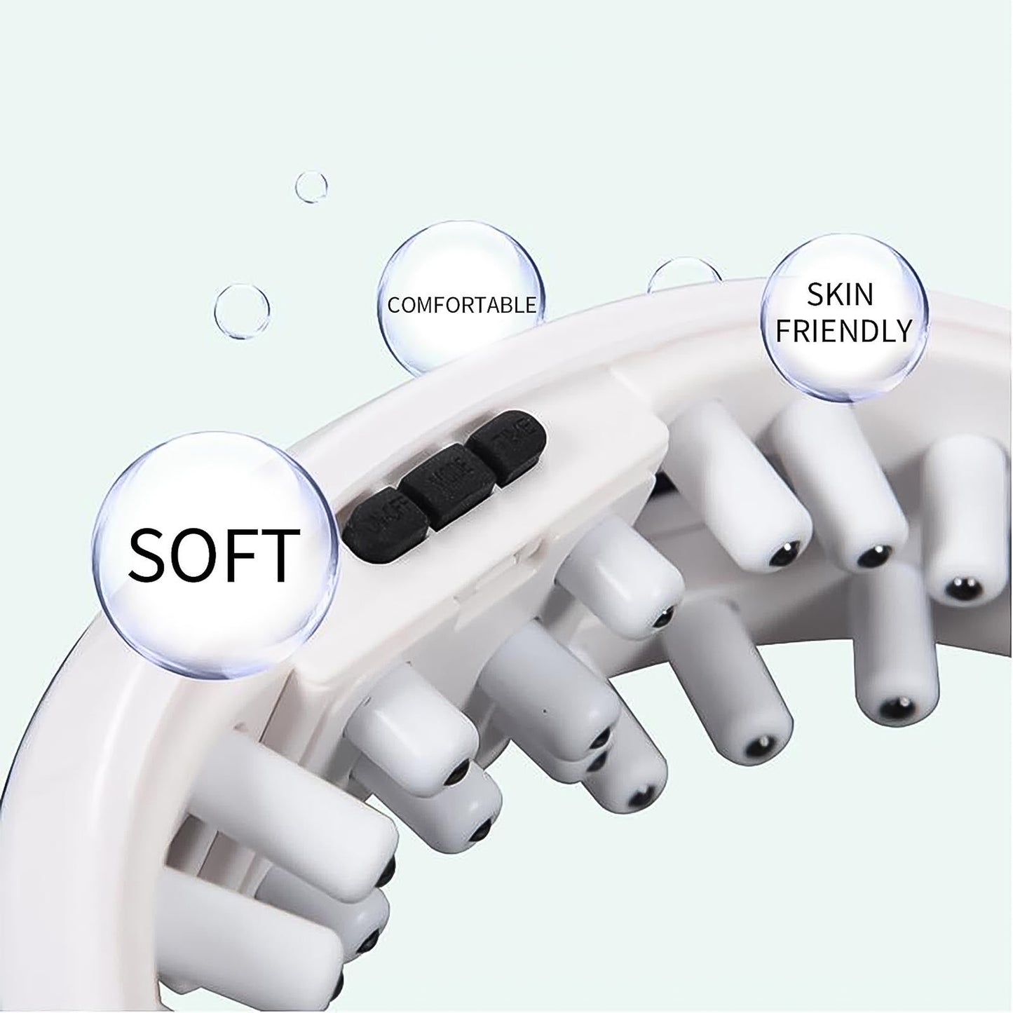 Electric Eye Massager With Adjustable Elastic Band (1 Pc)