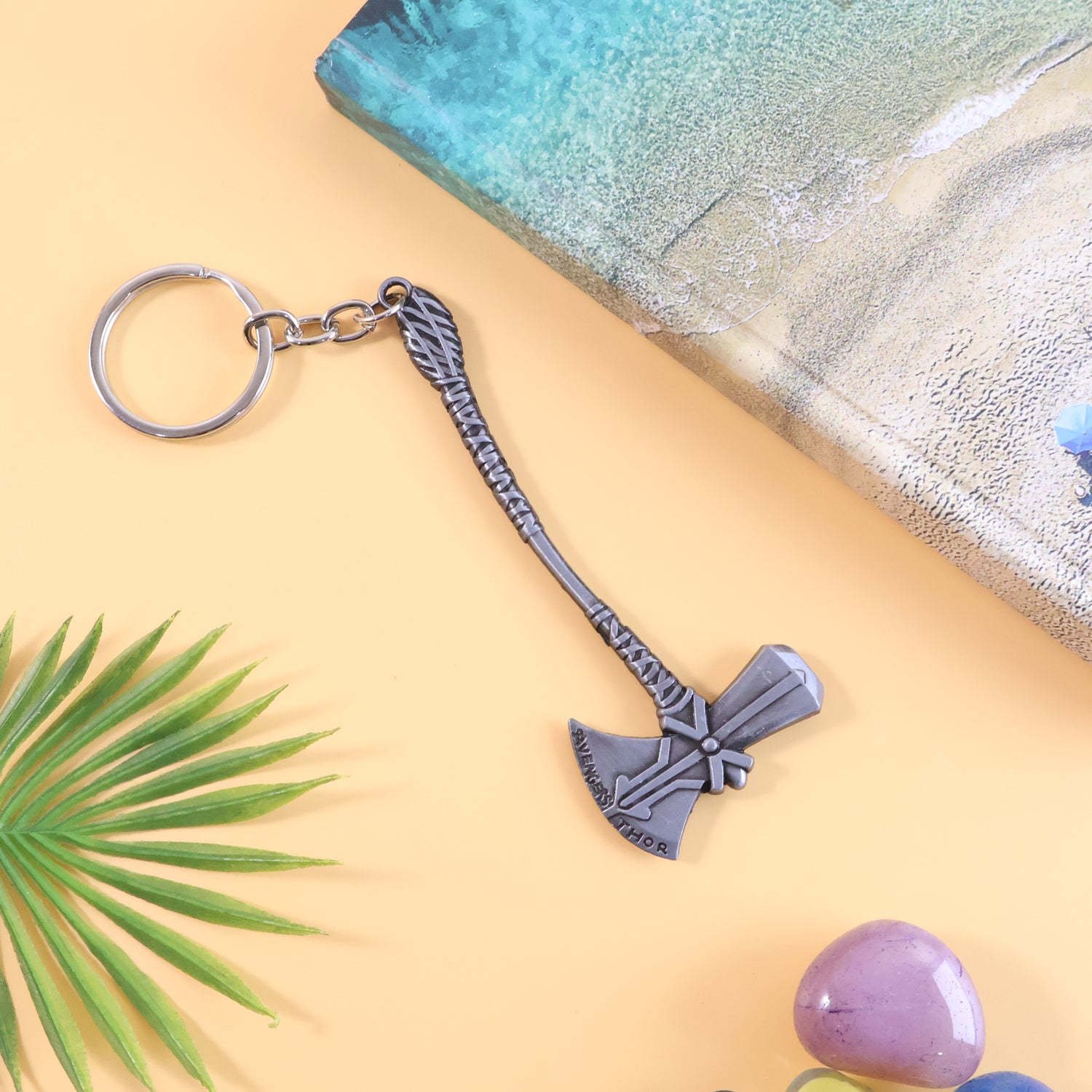 Premium Metal Axe Keychain (1 Pc) – Leadzinkart