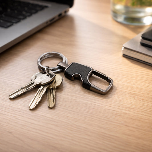 Heavy Duty Keychain Organizer With Quick Release Hook For Keys (1 Pc)