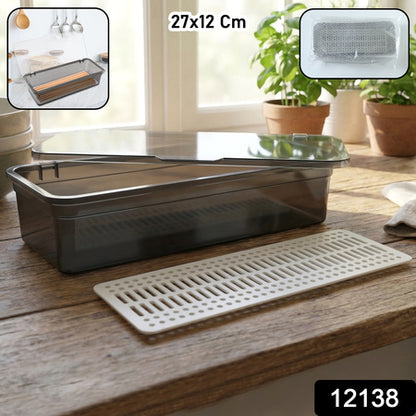 Multipurpose Kitchen Sink Organizer Tray (1 Pc 27x12 Cm)