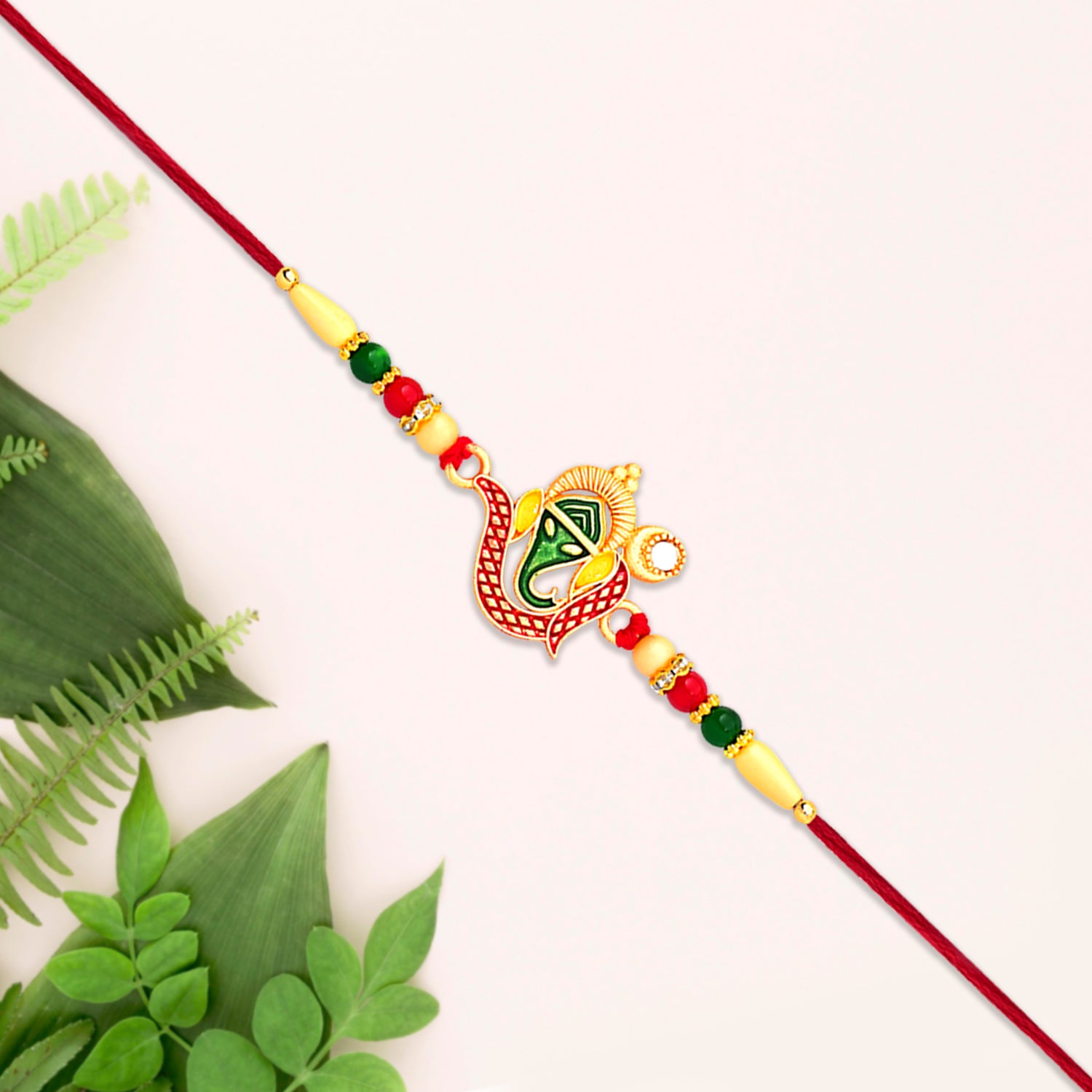 Bappas Blessing Bhais Protection A Ganpati Rakhi