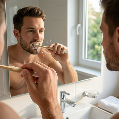 Biodegradable Bamboo Toothbrush Soft Bristle (1 Pc)