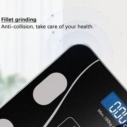 6326 Bluetooth Body Fat Scale Digital Smart Body Weight Scale Ios And Android App To Manage Body Weight Body Fat Water Muscle Mass Bmi Bmr Bone Mass And Visceral Fat With Bmi Scale