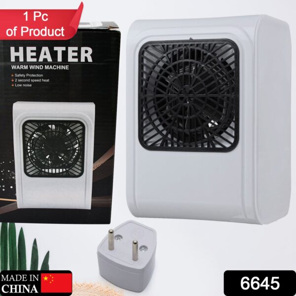 6645 Warm Wind Room Heater 220V Heater For Office & Bedroom Use Heater