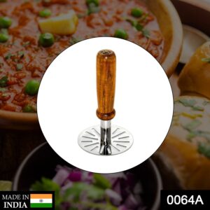 0064A Paubhaji Masher used in all kinds of household and kitchen places for mashing and making paubhajis.