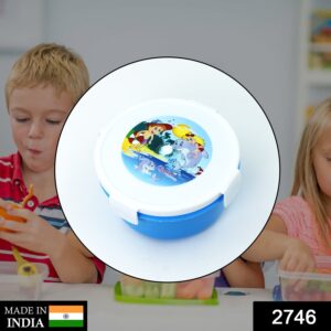 2746 Round Shaped Lunch Box For Storing And Serving Food Stuffs And Items.
