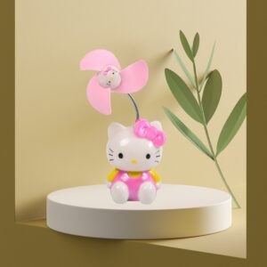 7711 Kitty USB Powered Portable USB Mini Cooling Fan Cooler Portable