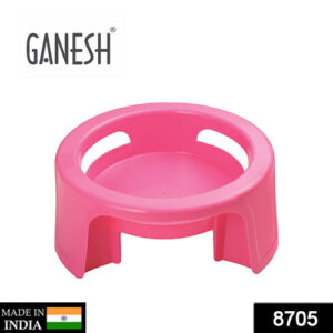8705 Ganesh Multipurpose Unbreakable Plastic Matka Stand/Pot Stand