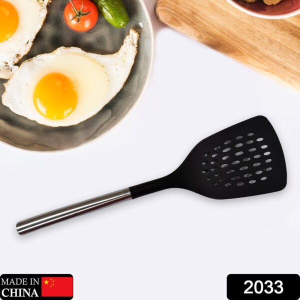 2033 STAINLESS STEEL TURNERS/SLOTTED TURNER/COOKING TURNER/FOR DOSA, ROTI, OMLETTE, PARATHAS