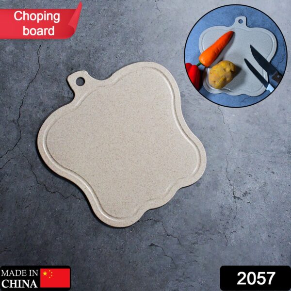 2057 FANCY KITCHEN CHOPPING BOARDS CUTTING BOARD PLASTIC WITH HANGING HOLE FOR REGULAR USE