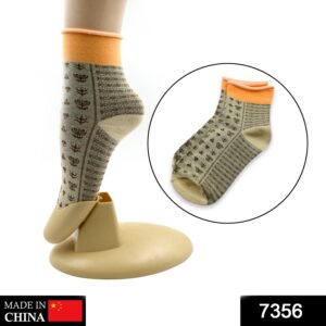 7356 Socks Breathable Thickened Classic Simple Soft Skin Friendly (1Pair) (Moq :-3), Moja