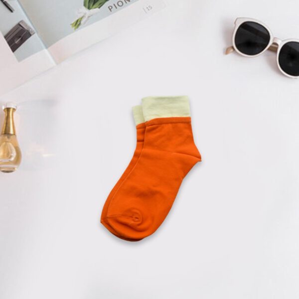 7357 Socks Breathable Thickened Classic Simple Soft Skin Friendly (1Pair) (Moq :-3), Moja