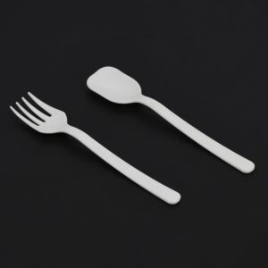 5239 Plastic Forks & spoon Cutlery-Utensils, Parties, Dinners, Catering Services, Family Gatherings ( pack of 2)