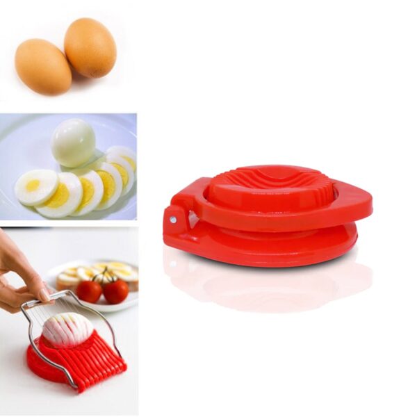 0138 Plastic Multi Purpose Egg Cutter/Slicer